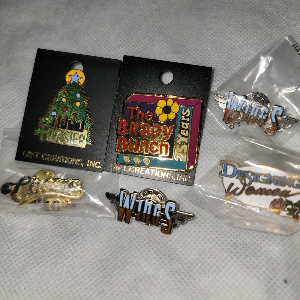 TV Show Collectible Pins Set